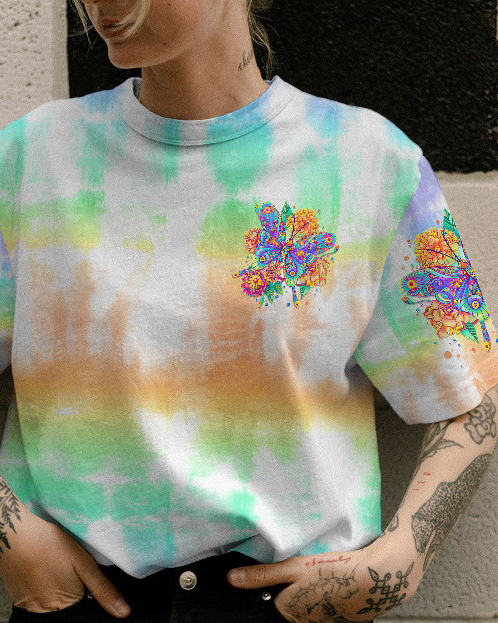 JUST BELIEVE BUTTERFLY ALL OVER PRINT - TLTR0906231