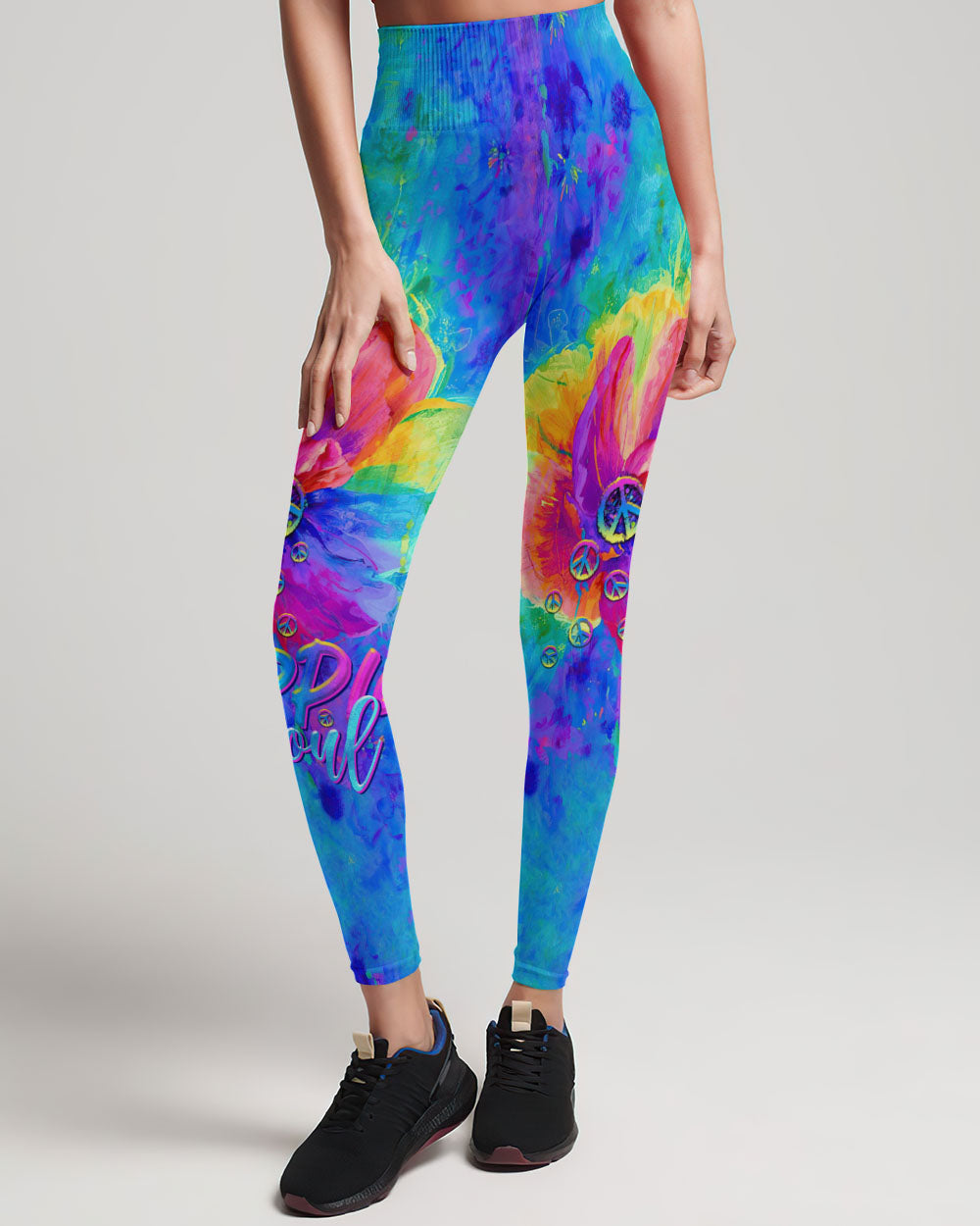 HIPPIE SOUL FLOWER COLORFUL ALL OVER PRINT - TLTR1007231