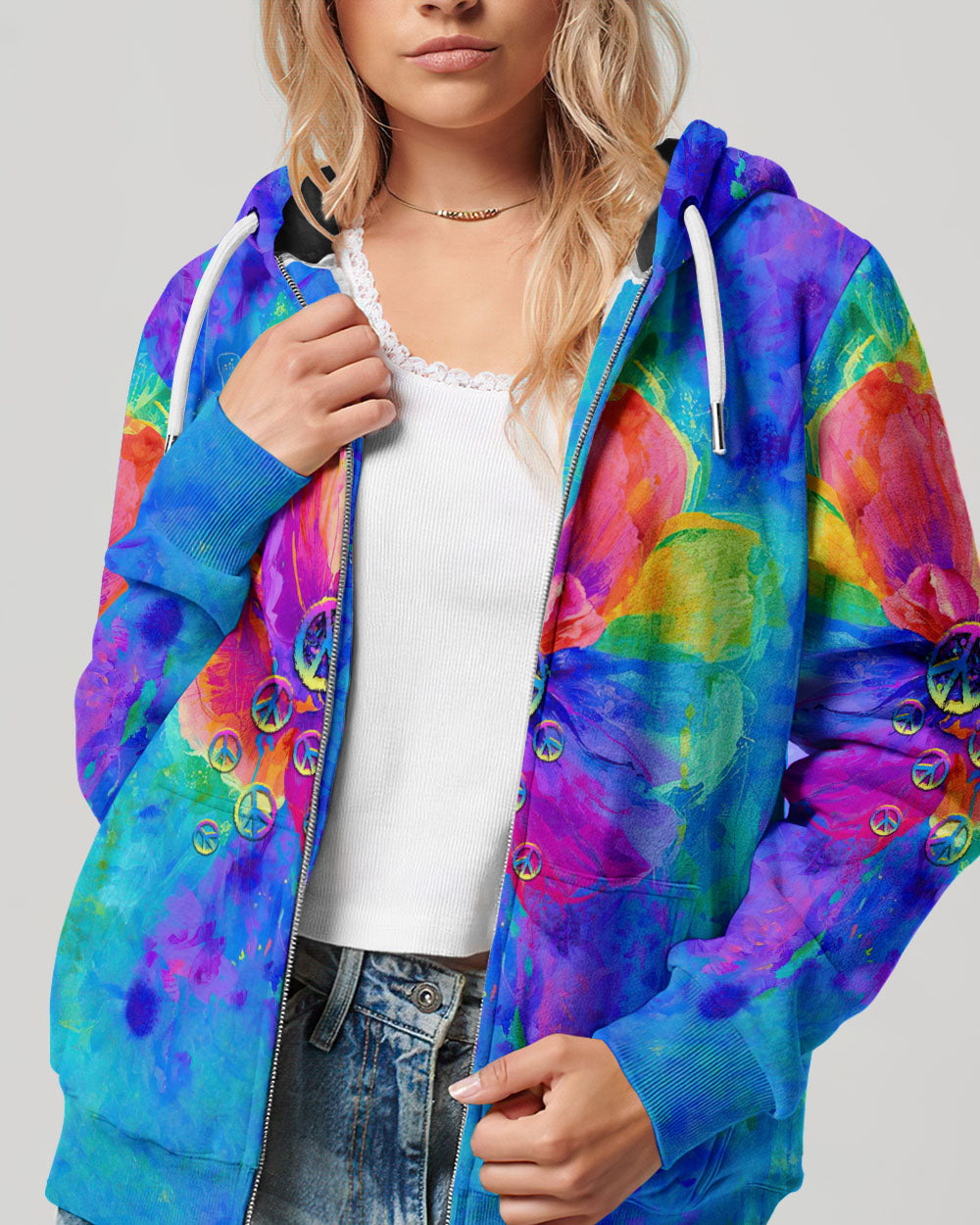 HIPPIE SOUL FLOWER COLORFUL ALL OVER PRINT - TLTR1007231