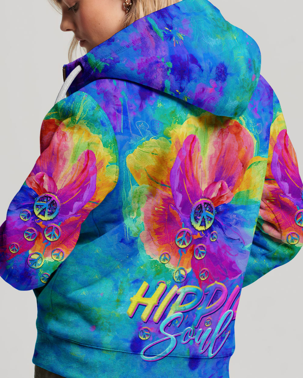 HIPPIE SOUL FLOWER COLORFUL ALL OVER PRINT - TLTR1007231