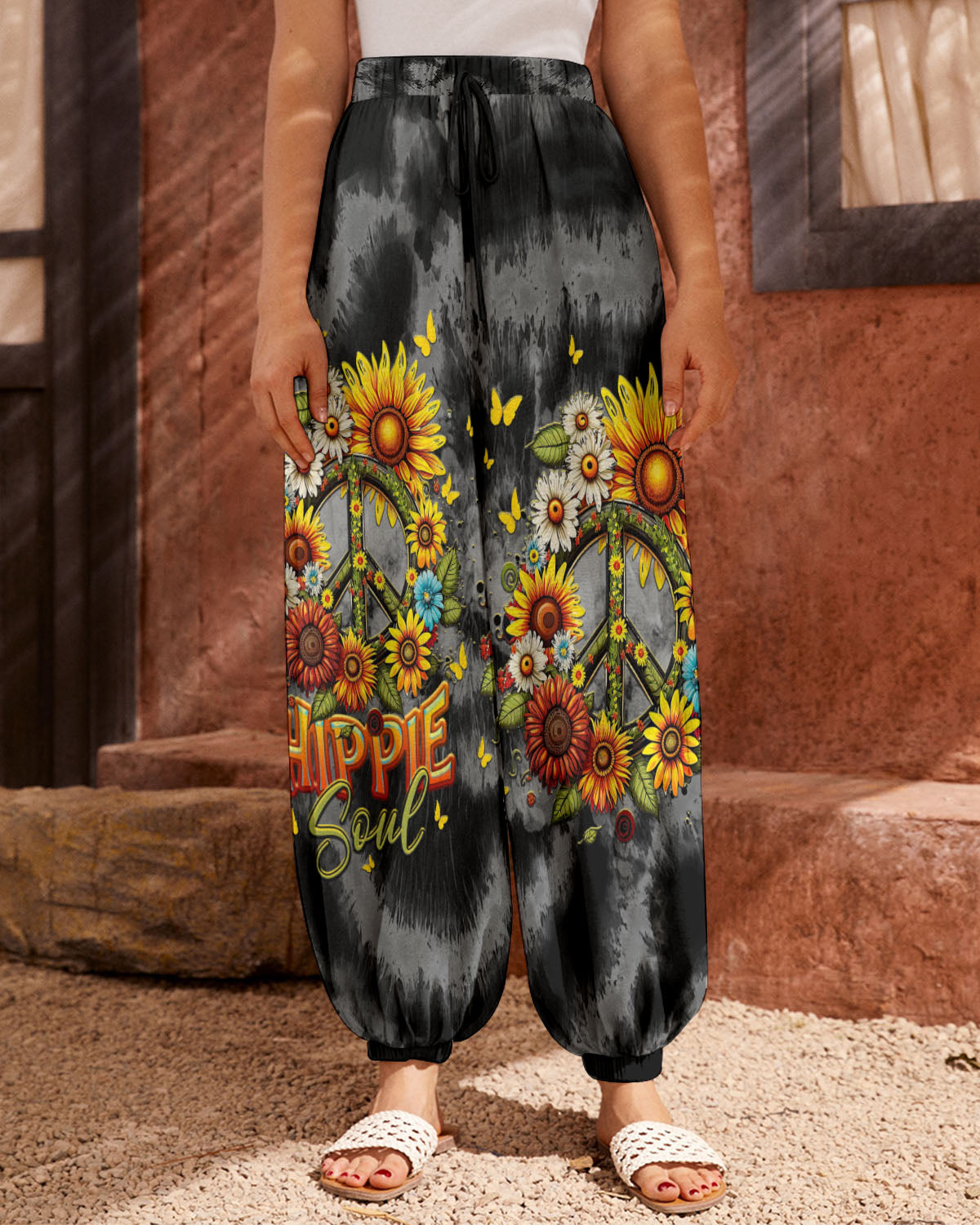 HIPPIE SOUL FLORALS TIE DYE ALL OVER PRINT - TLTR1007239