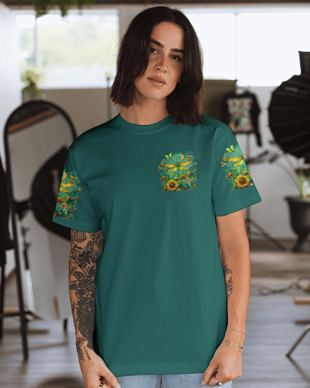 HELLO DARKNESS MY OLD FRIEND DRAGONFLY ALL OVER PRINT - TLTR1009243