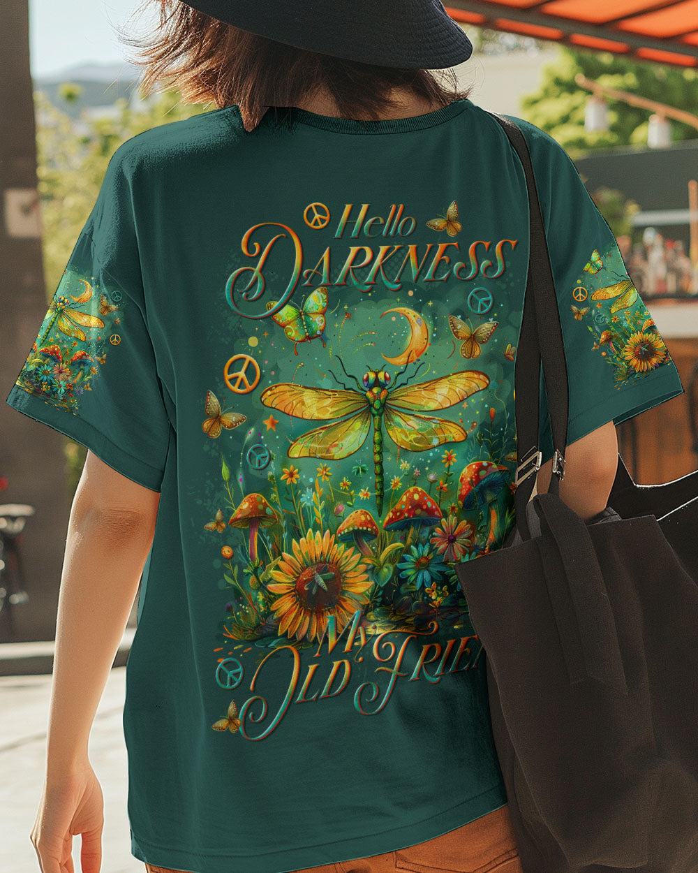 HELLO DARKNESS MY OLD FRIEND DRAGONFLY ALL OVER PRINT - TLTR1009243