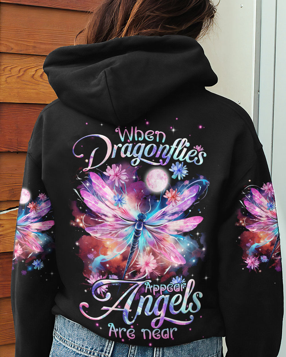 WHEN DRAGONFLIES APPEAR ALL OVER PRINT - TLTR1010234