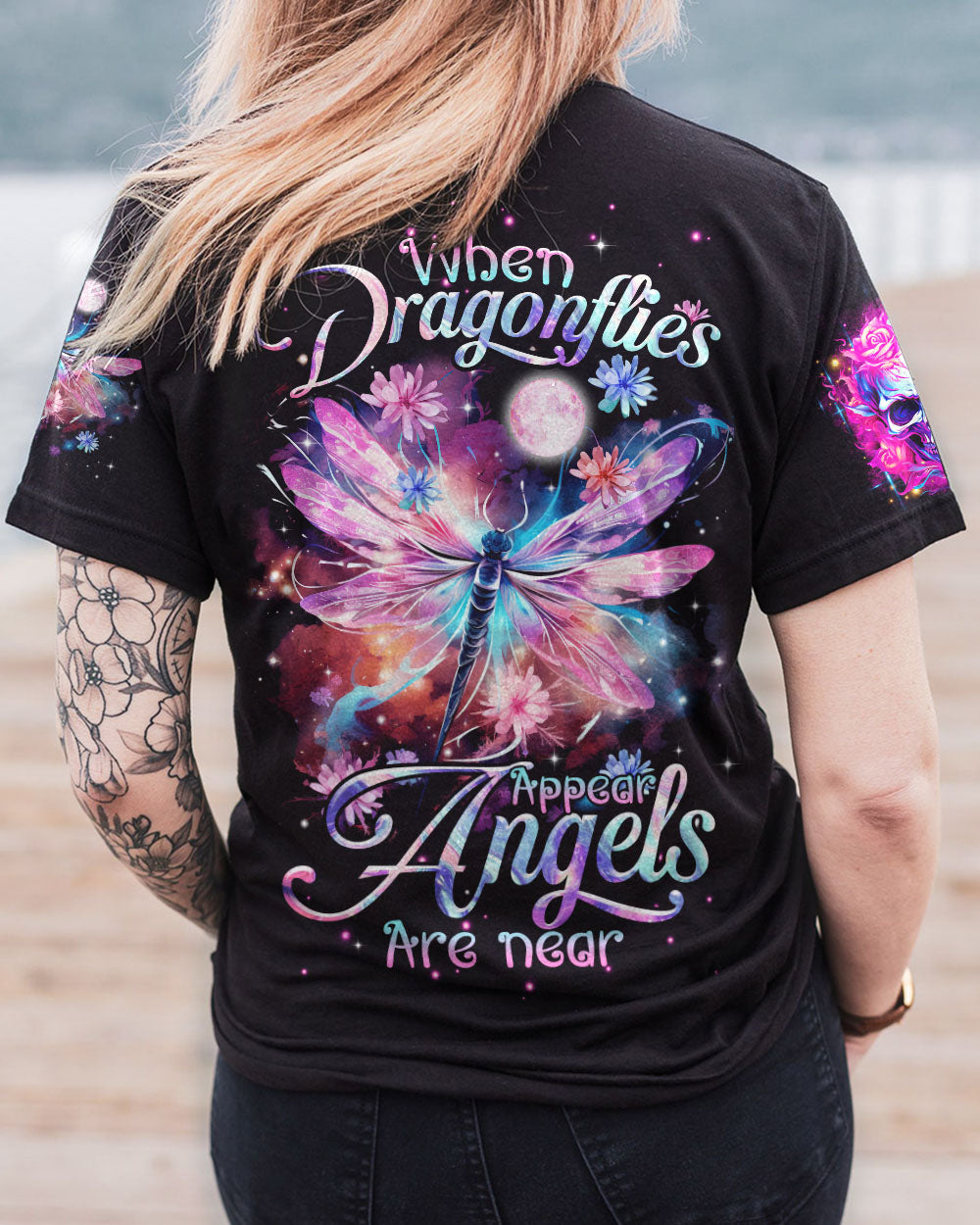 WHEN DRAGONFLIES APPEAR ALL OVER PRINT - TLTR1010234