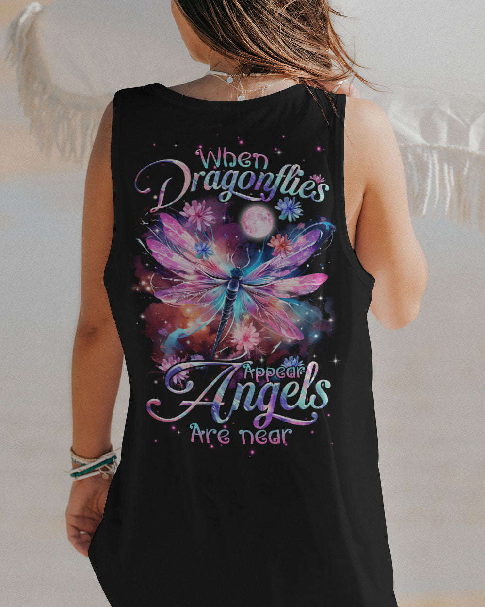 WHEN DRAGONFLIES APPEAR ALL OVER PRINT - TLTR1010234