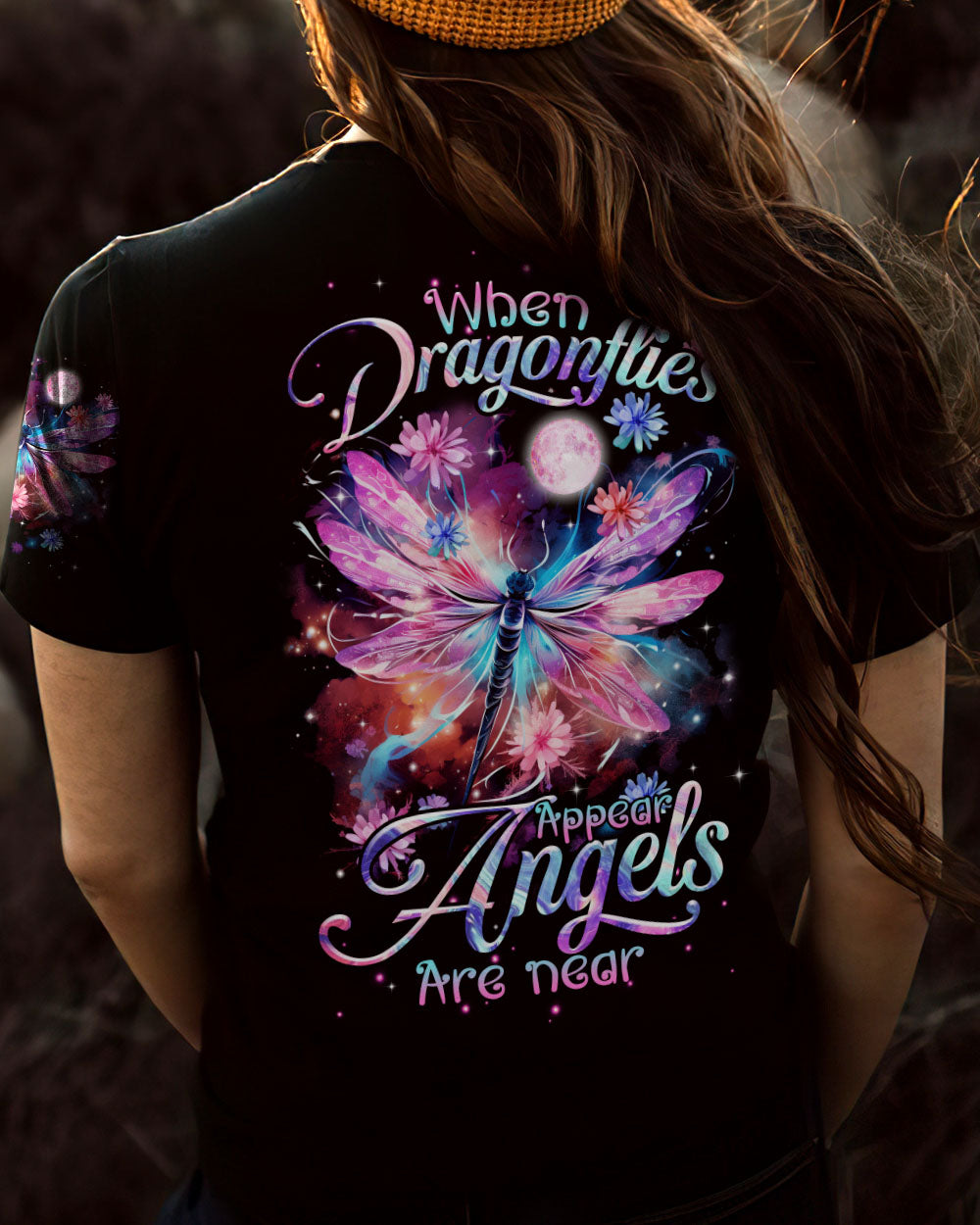 WHEN DRAGONFLIES APPEAR ALL OVER PRINT - TLTR1010234