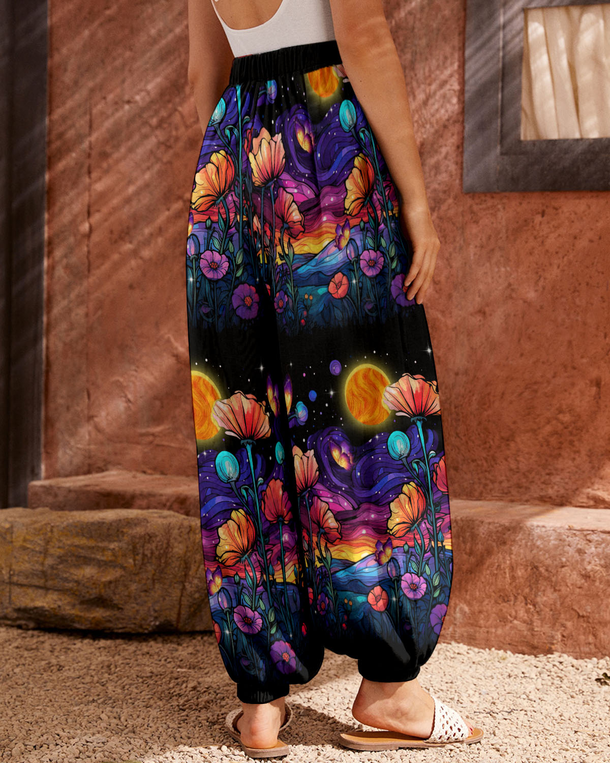 SOME GIRLS ARE JUST BORN FLOWER ALL OVER PRINT - TLTR1010235