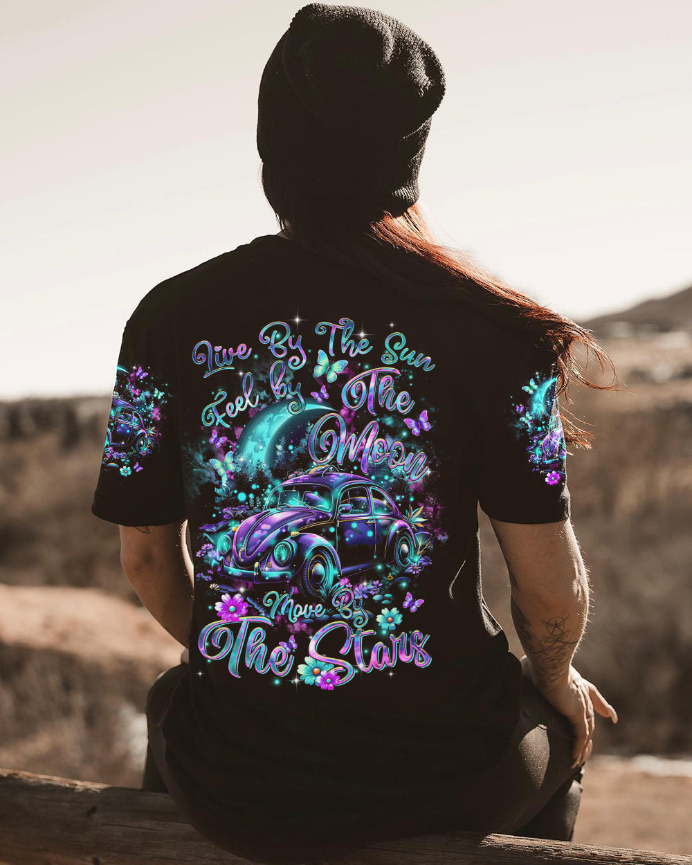LIVE BY THE SUN FEEL BY THE MOON ALL OVER PRINT - TLTR1103245