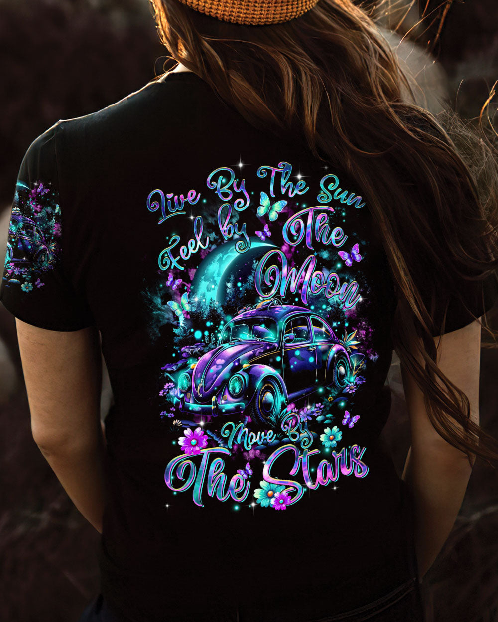 LIVE BY THE SUN FEEL BY THE MOON ALL OVER PRINT - TLTR1103245