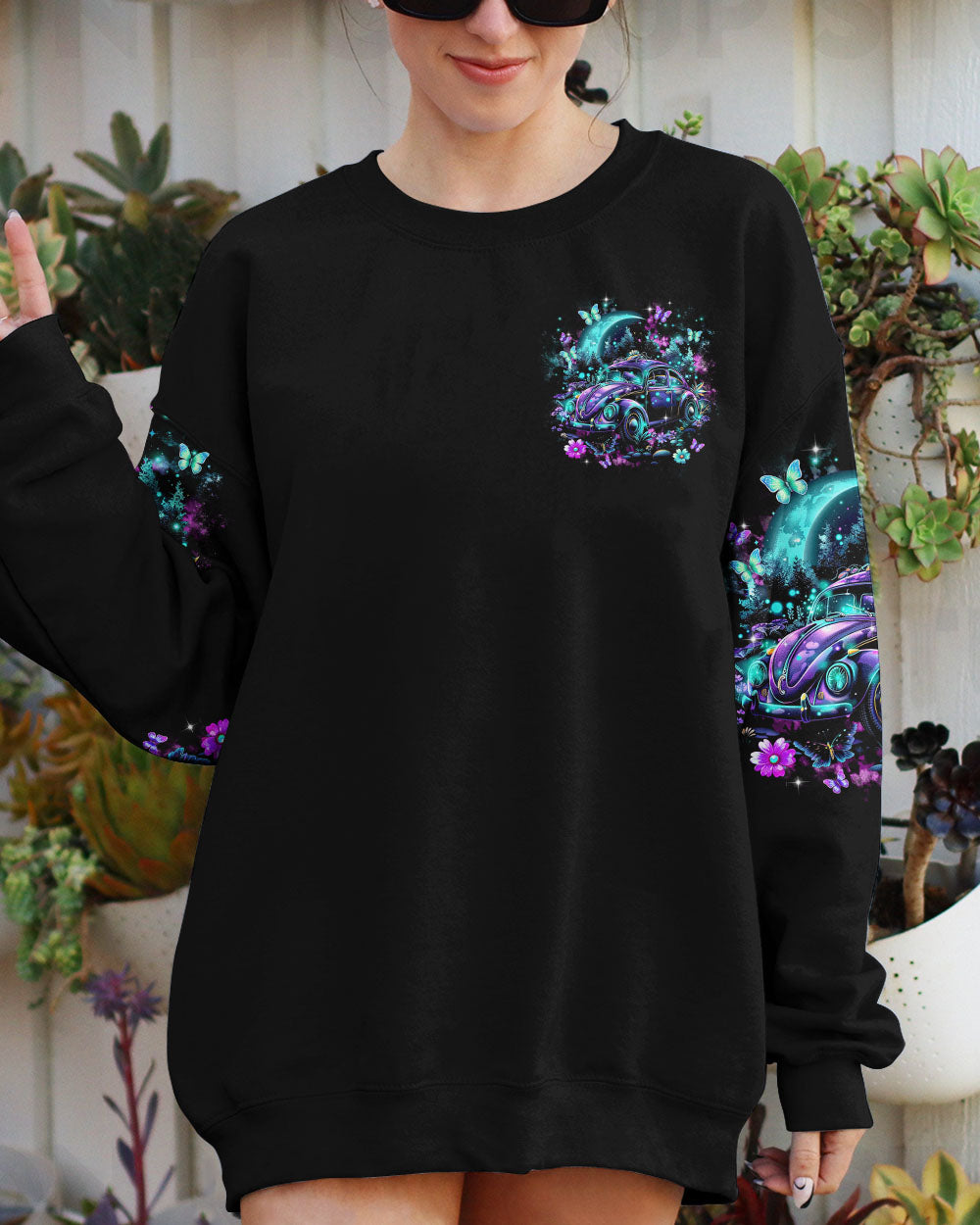 LIVE BY THE SUN FEEL BY THE MOON ALL OVER PRINT - TLTR1103245