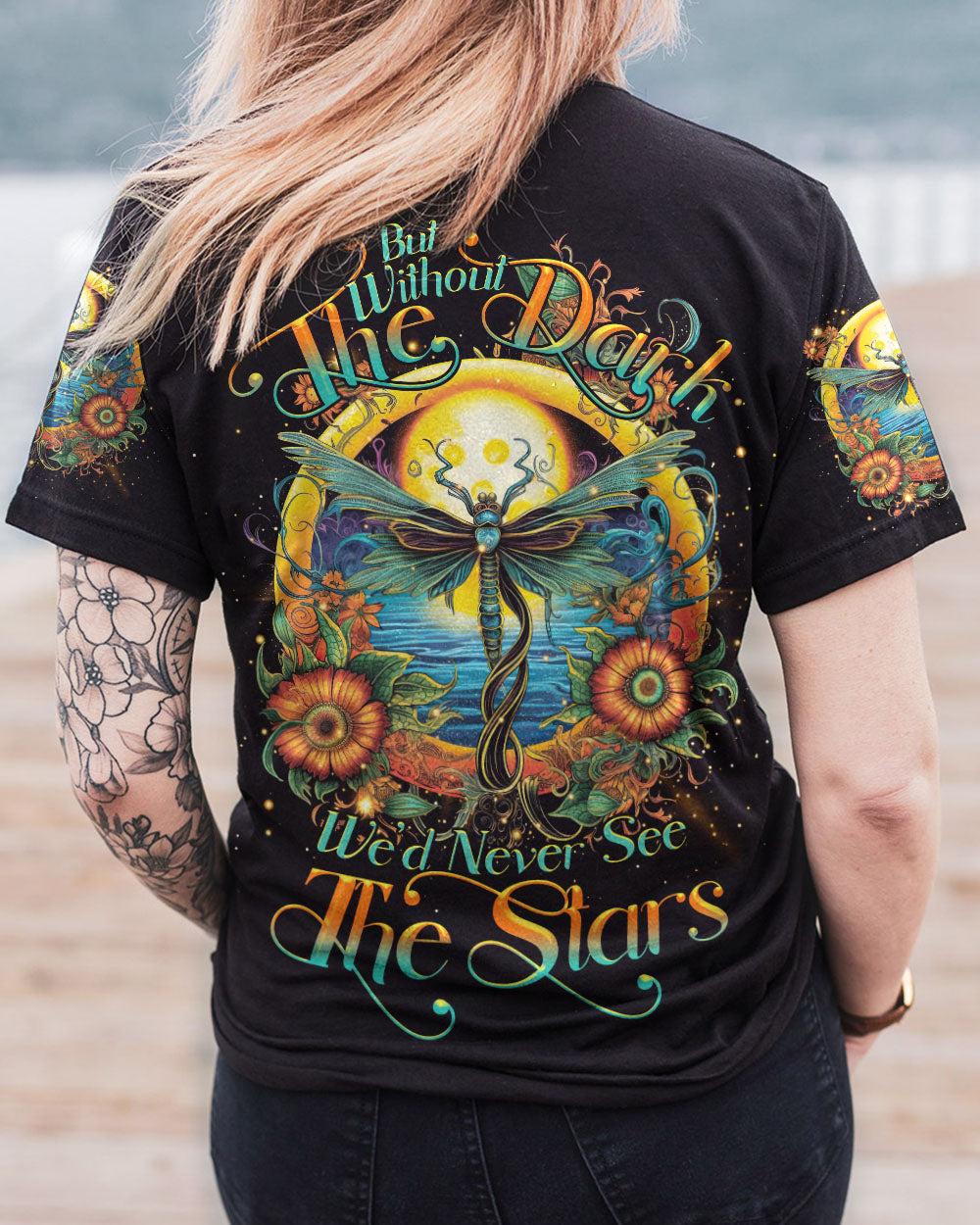 BUT WITHOUT THE DARK DRAGONFLY MOON ALL OVER PRINT - TLTR1107232