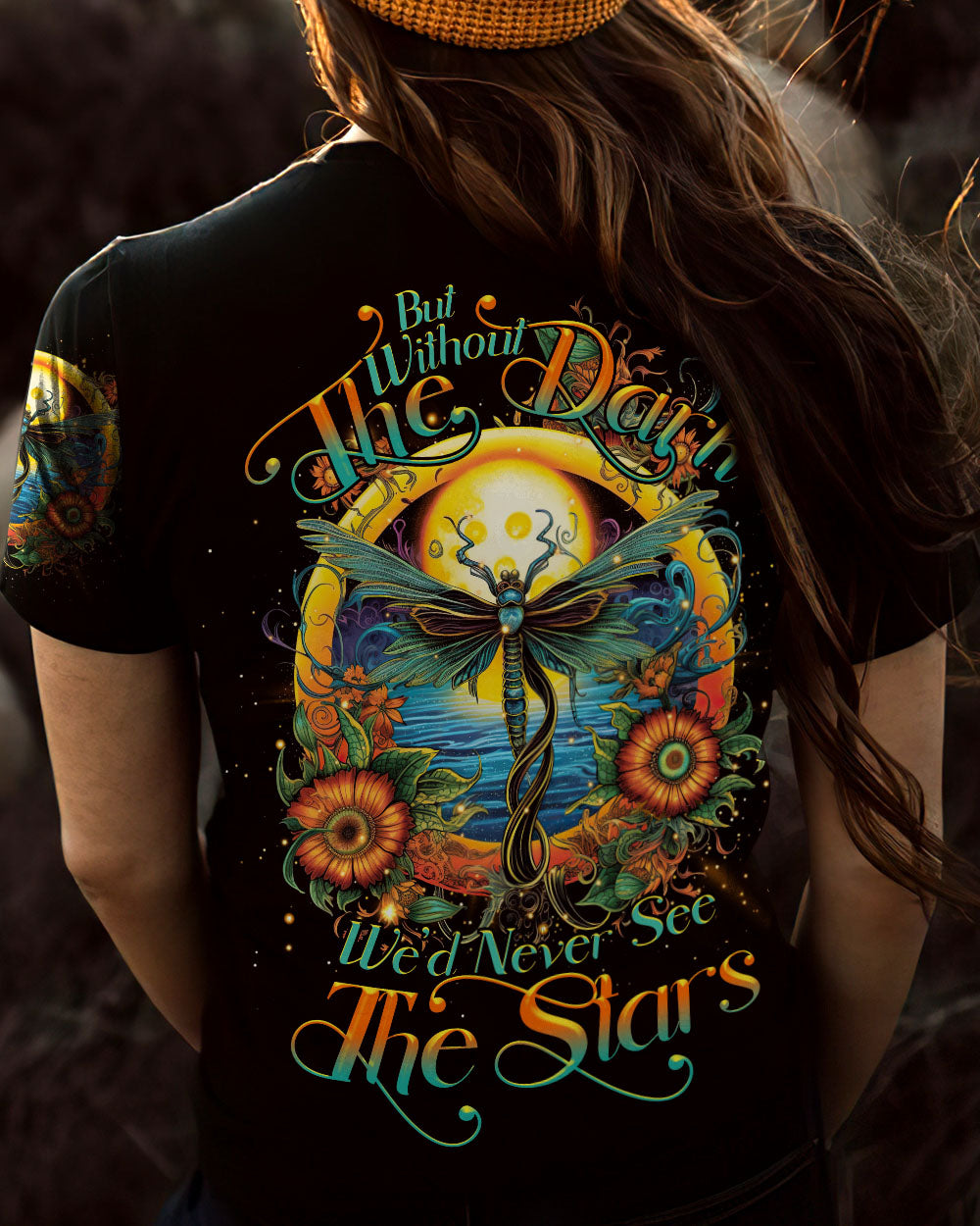 BUT WITHOUT THE DARK DRAGONFLY MOON ALL OVER PRINT - TLTR1107232
