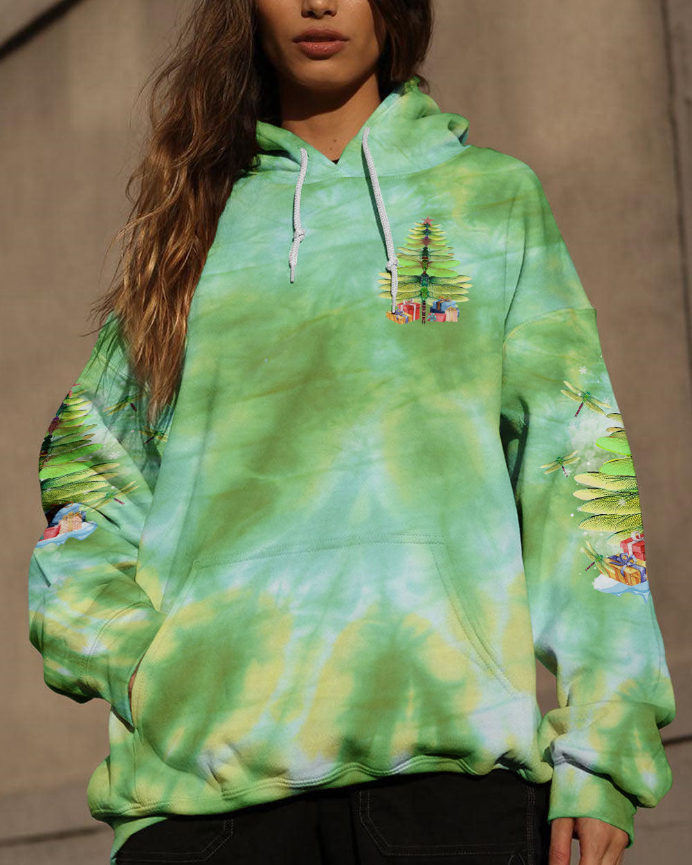 HOLLY JOLLY DRAGONFLY CHRISTMAS ALL OVER PRINT - TLTR1109233