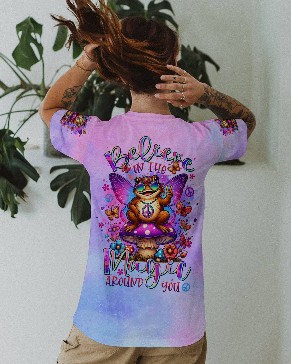 BELIEVE IN THE MAGIC AROUND YOU TOAD ALL OVER PRINT - TLTR1109242