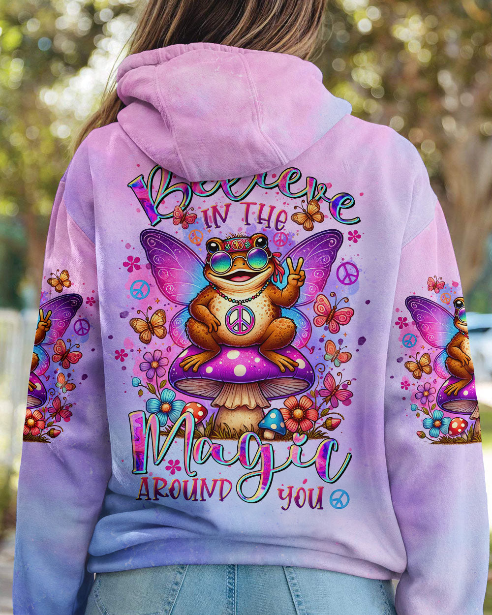 BELIEVE IN THE MAGIC AROUND YOU TOAD ALL OVER PRINT - TLTR1109242