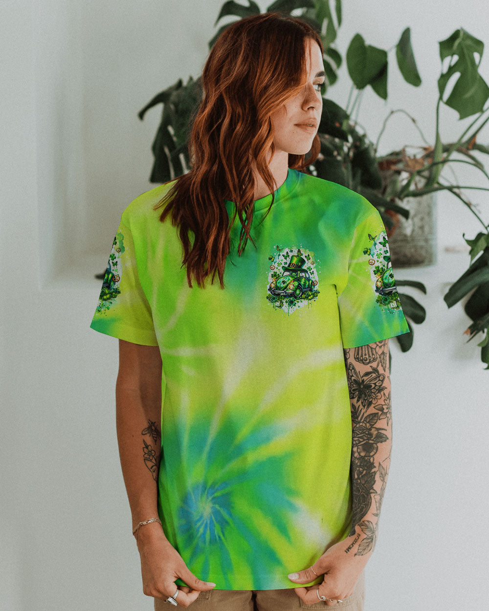 IN MARCH WE WEAR GREEN PATRICK'S DAY ALL OVER PRINT - TLTR1201242