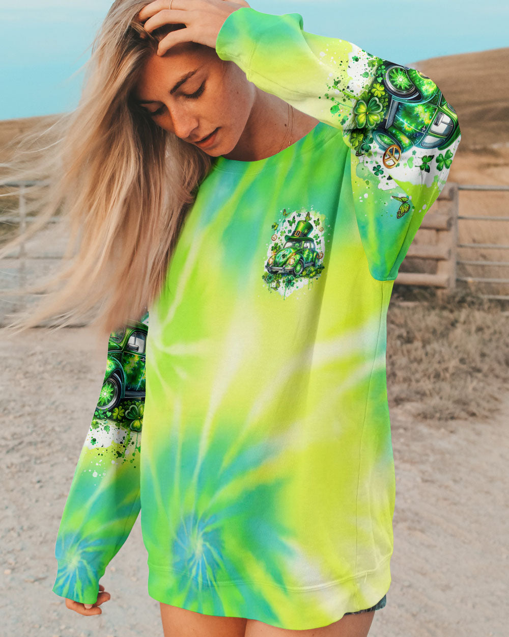 IN MARCH WE WEAR GREEN PATRICK'S DAY ALL OVER PRINT - TLTR1201242
