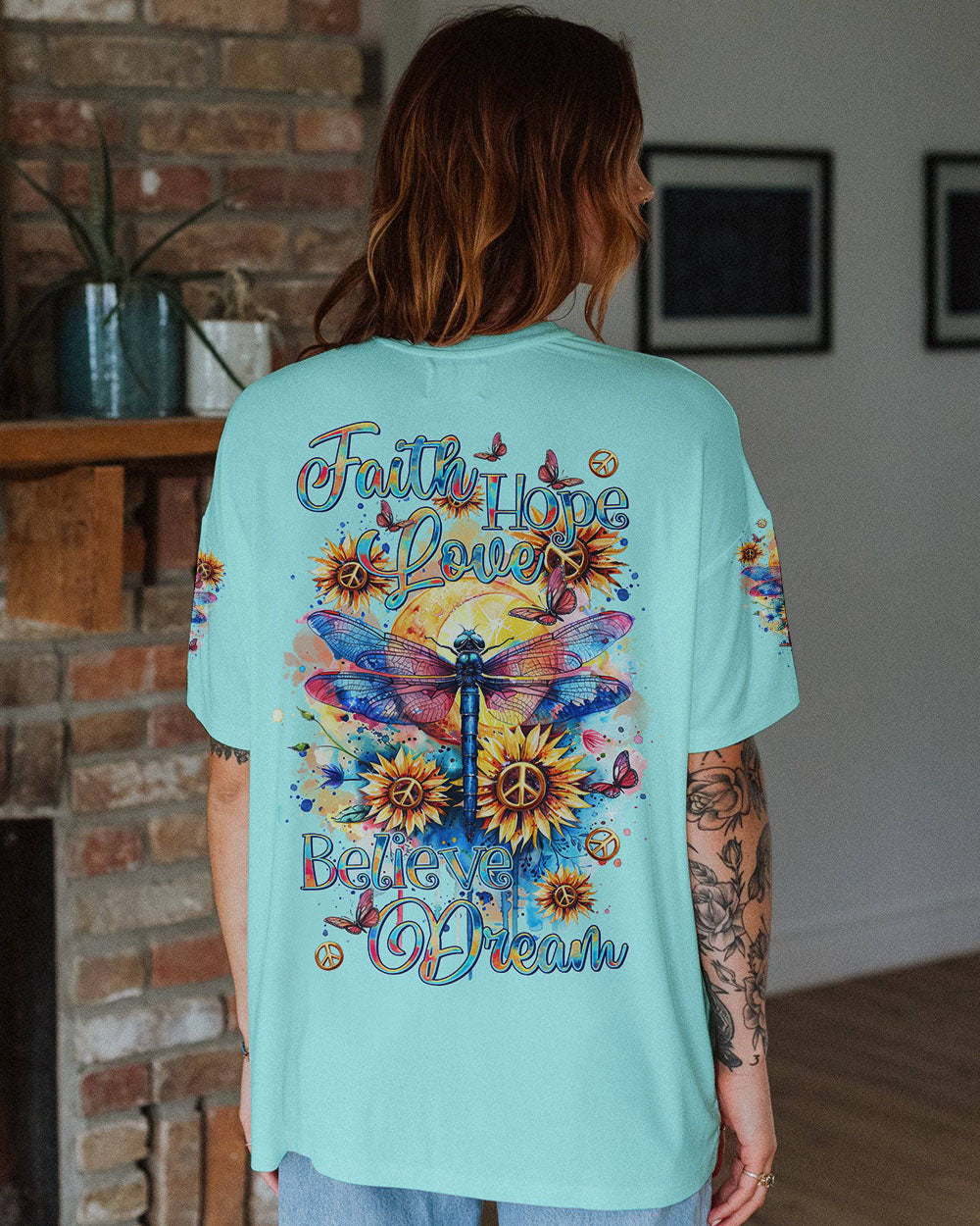 FAITH HOPE LOVE DRAGONFLY ALL OVER PRINT - TLTR1203244