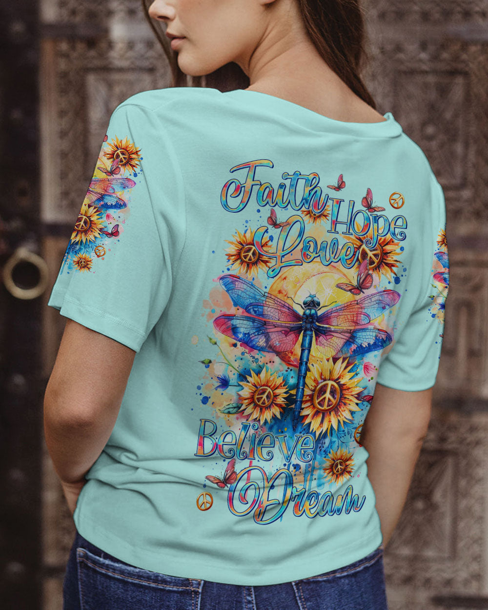 FAITH HOPE LOVE DRAGONFLY ALL OVER PRINT - TLTR1203244