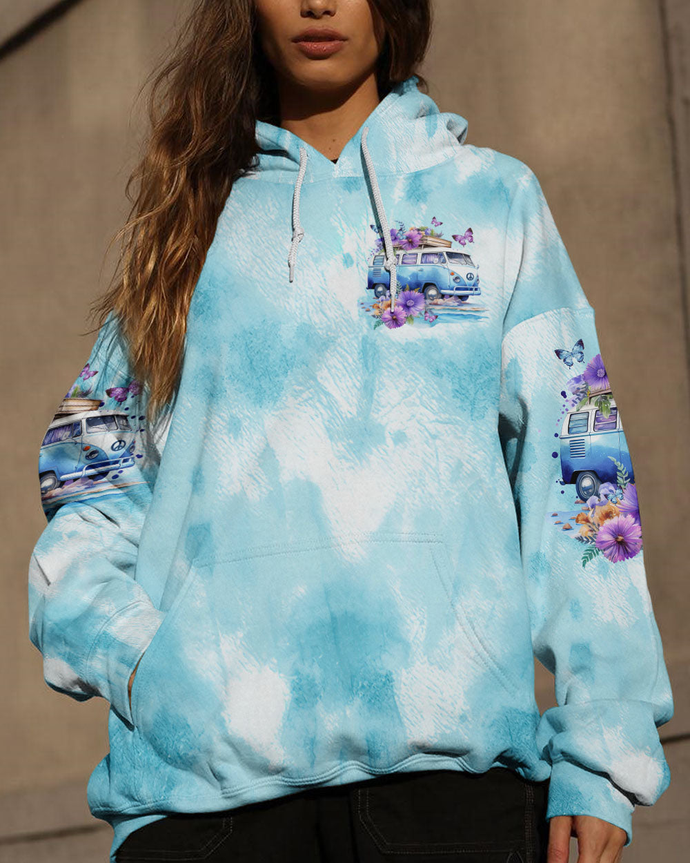 DON'T WORRY BE HIPPIE ALL OVER PRINT - TLTR1210231