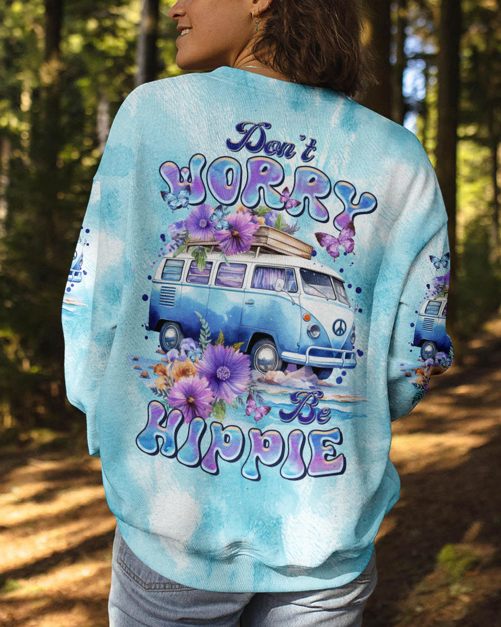 DON'T WORRY BE HIPPIE ALL OVER PRINT - TLTR1210231