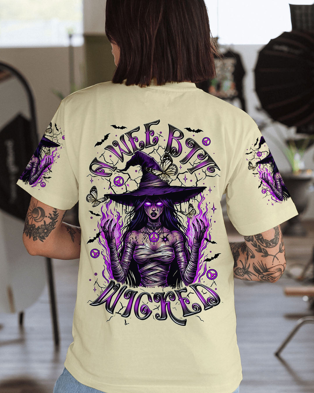A WEE BIT WICKED HALLOWEEN ALL OVER PRINT - TLTR1306253