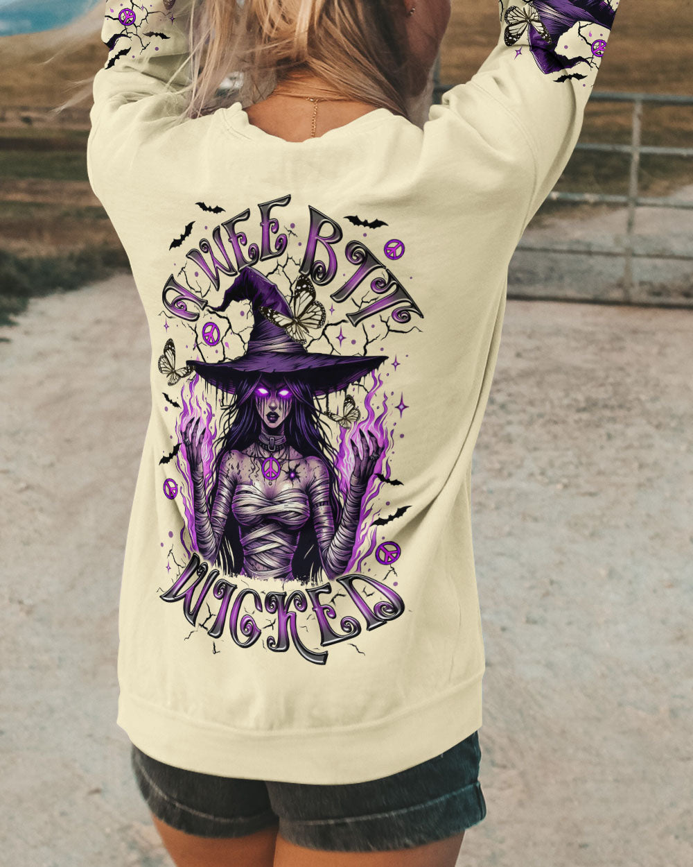 A WEE BIT WICKED HALLOWEEN ALL OVER PRINT - TLTR1306253