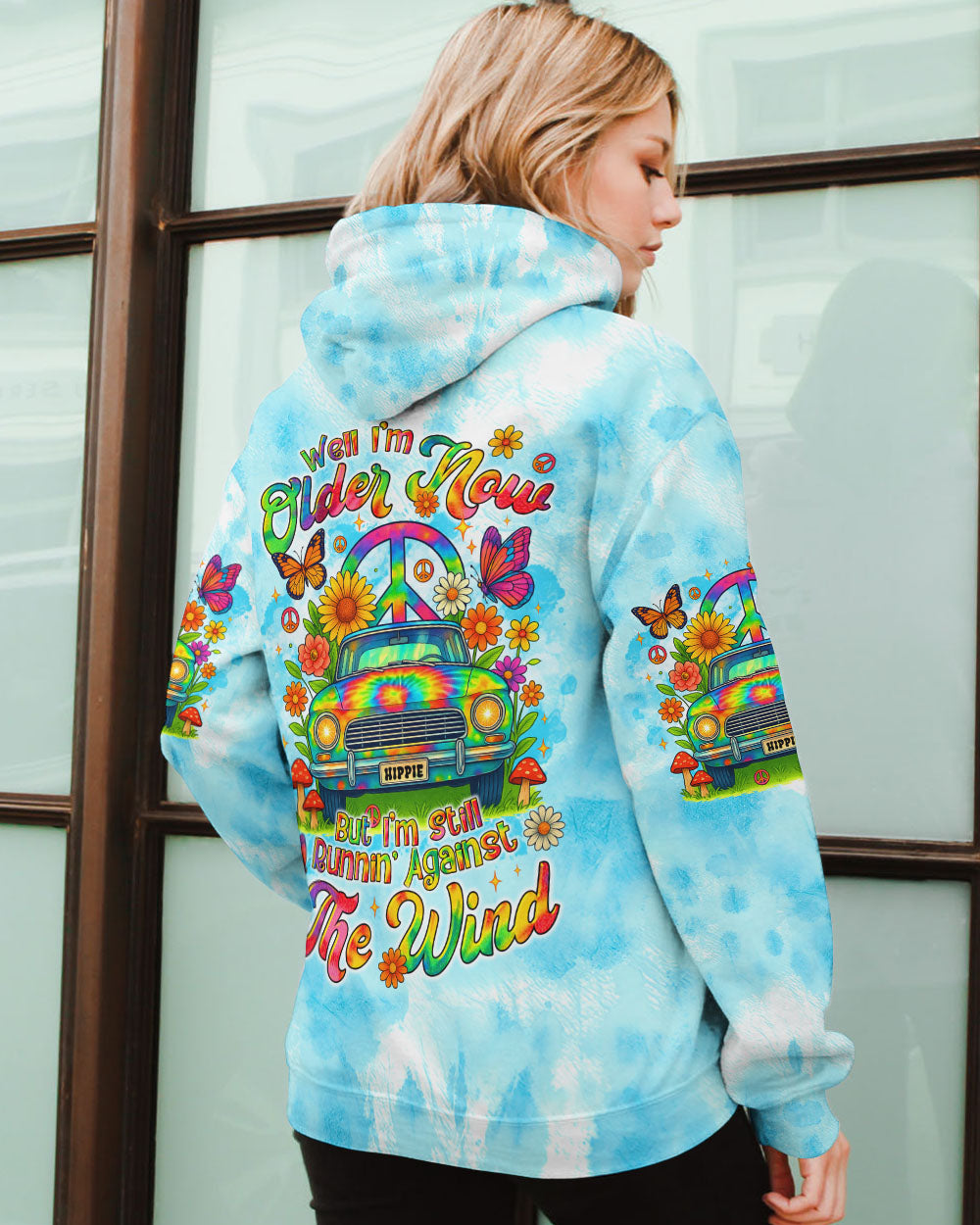 RUNNING AGAINST THE WIND TIE DYE ALL OVER PRINT - TLTR1405253