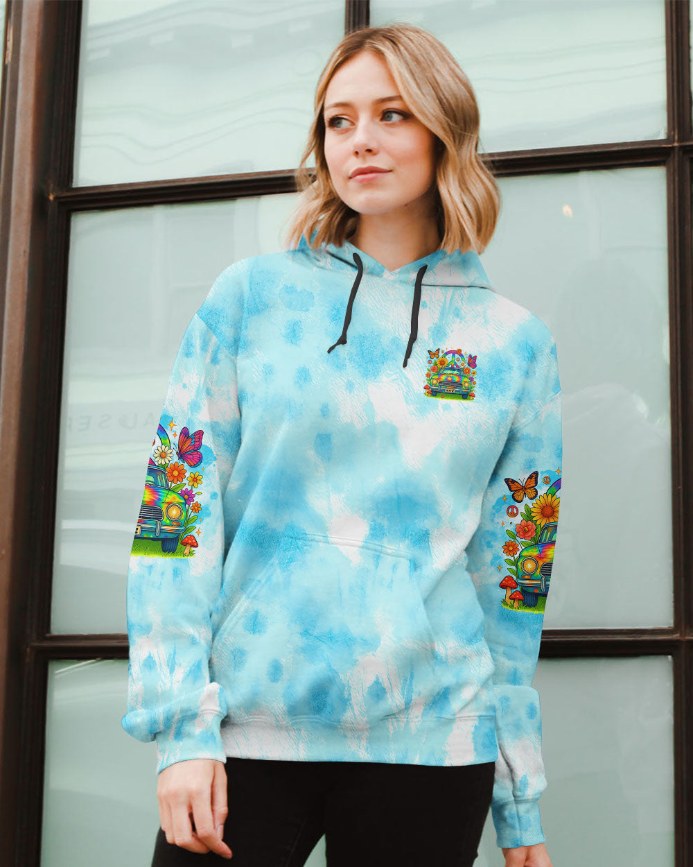 RUNNING AGAINST THE WIND TIE DYE ALL OVER PRINT - TLTR1405253