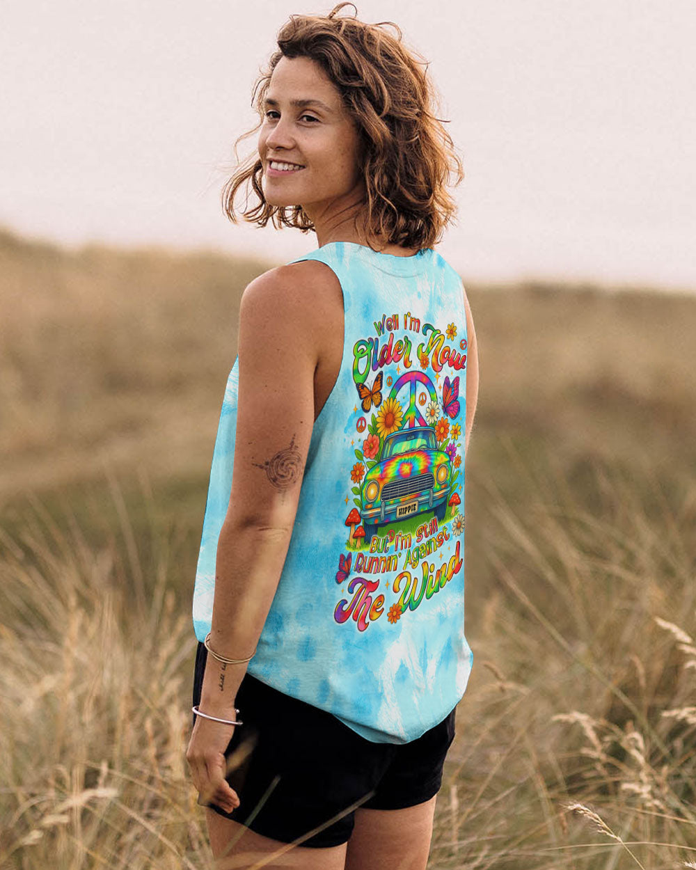 RUNNING AGAINST THE WIND TIE DYE ALL OVER PRINT - TLTR1405253