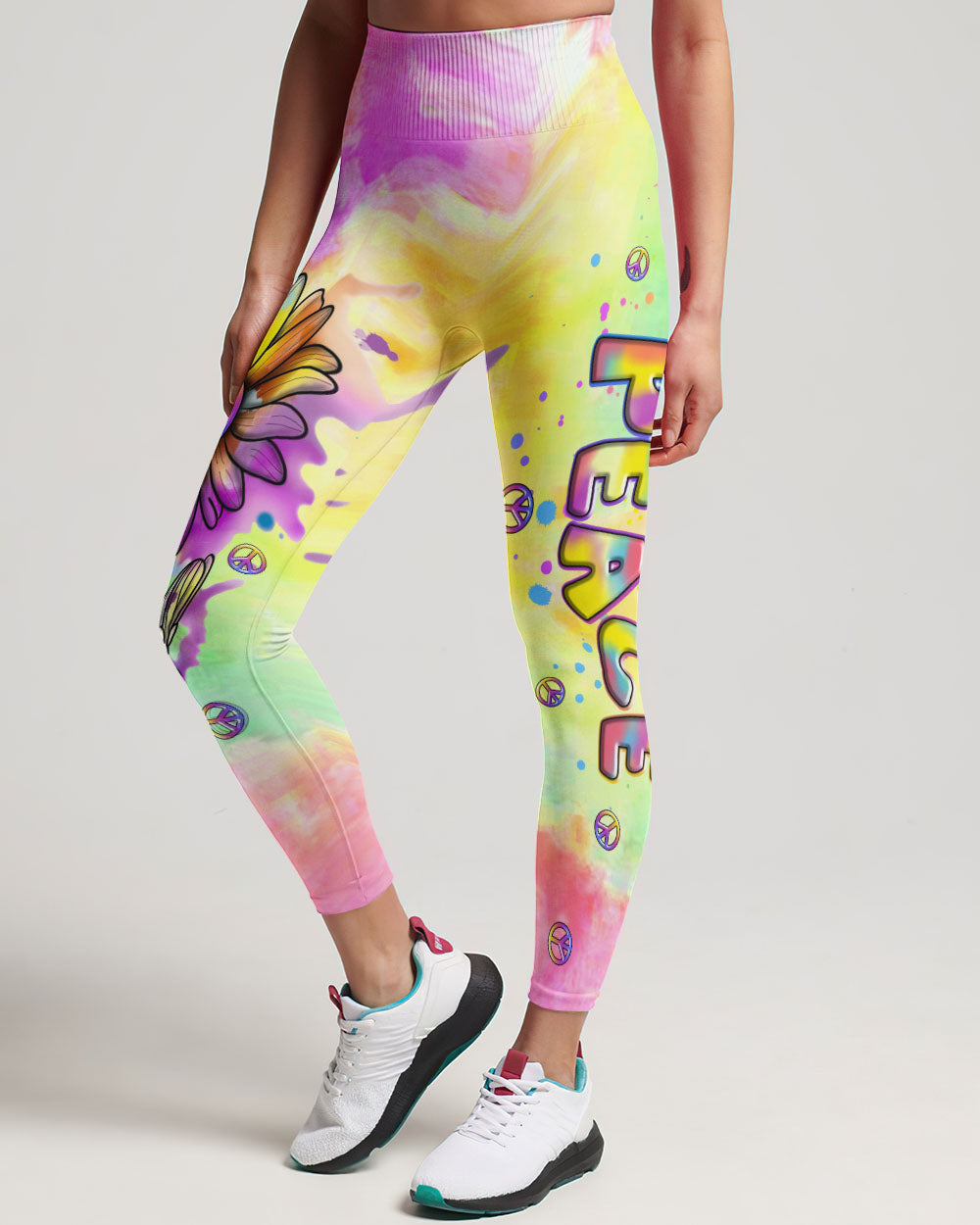 PEACE Y'ALL DAISY ALL OVER PRINT - TLTR1407233