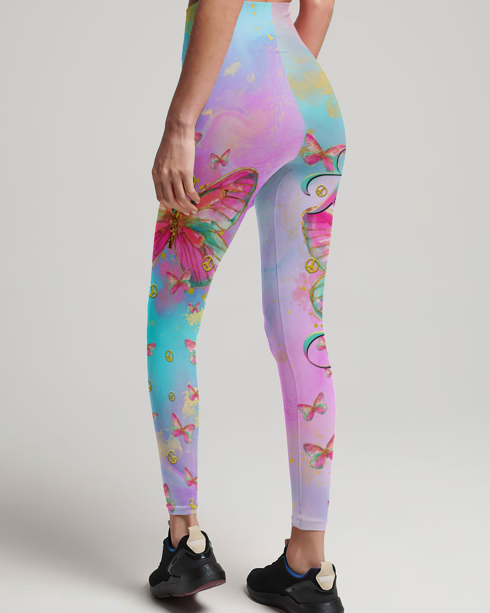 JUST BELIEVE BUTTERFLY ALL OVER PRINT - TLTR1408232