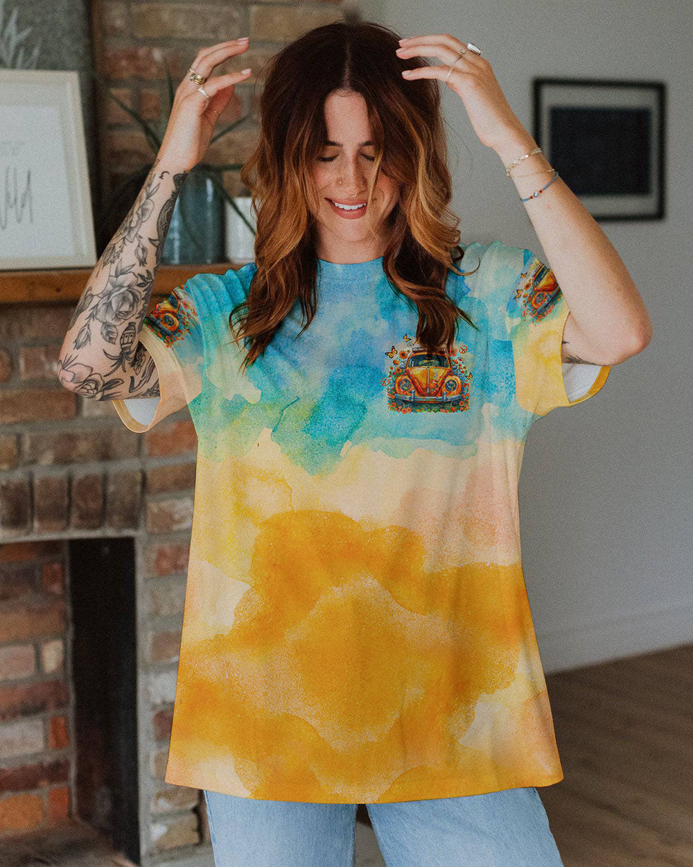 RUNNING AGAINST THE WIND ALL OVER PRINT - TLTR1408244