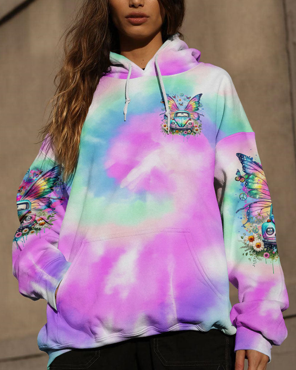 YOU DON'T HAVE TO BE ANYTHING CAR WINGS ALL OVER PRINT - TLTR1412231