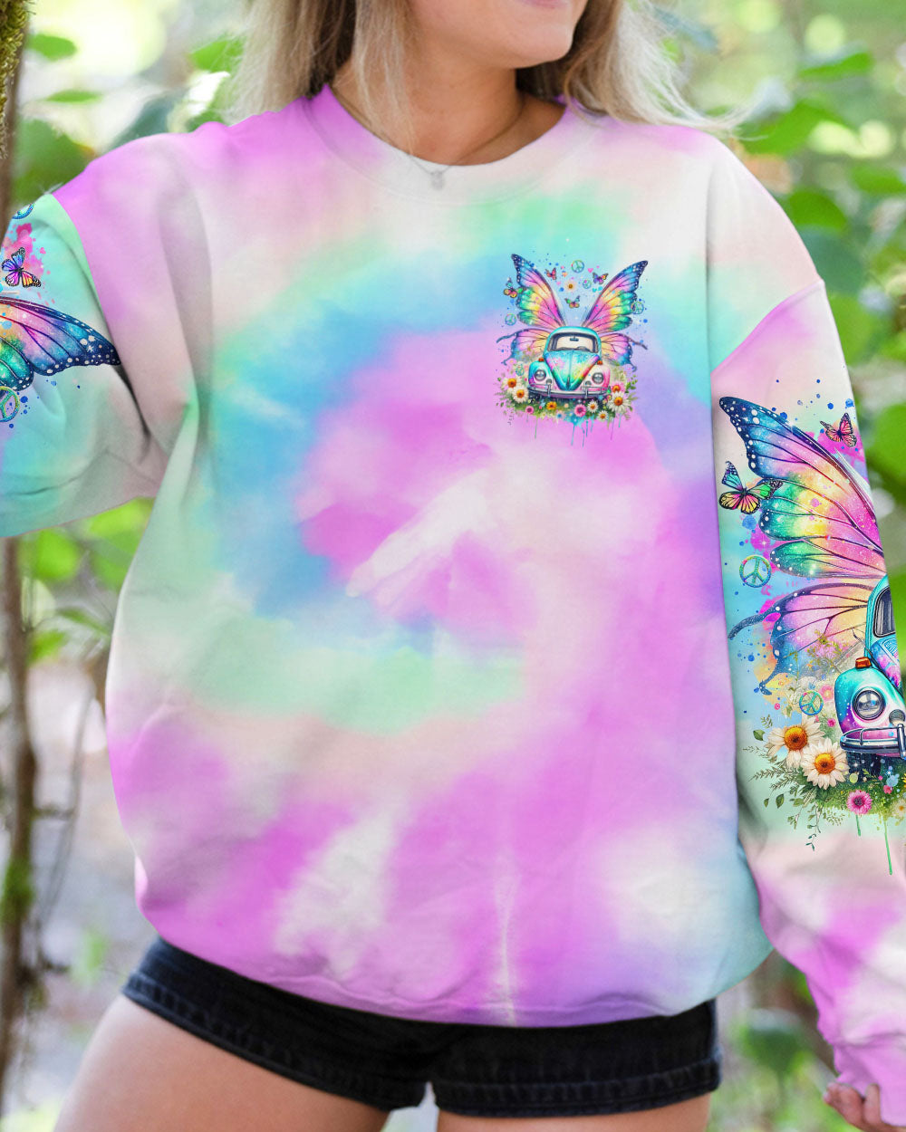 YOU DON'T HAVE TO BE ANYTHING CAR WINGS ALL OVER PRINT - TLTR1412231