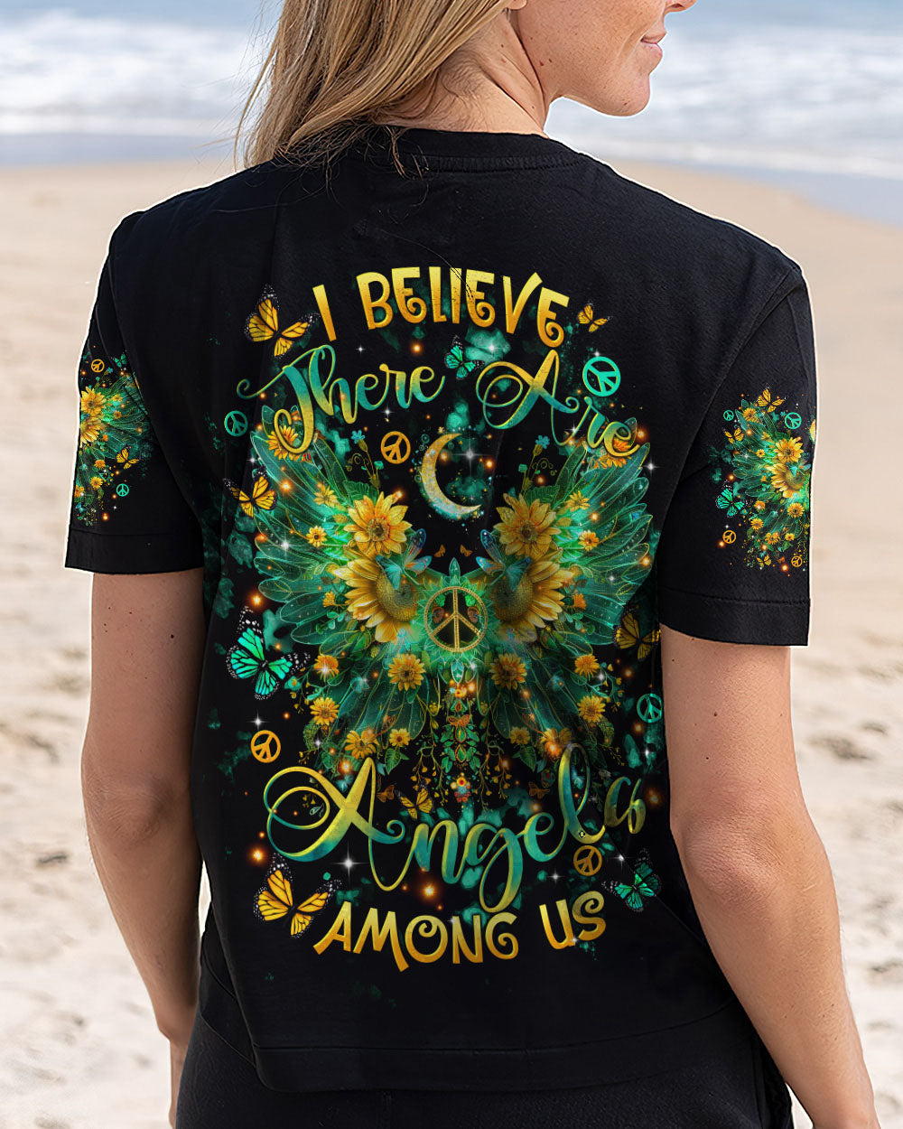 I BELIEVE THERE ARE ANGELS AMONG US WINGS ALL OVER PRINT - TLTR1412243