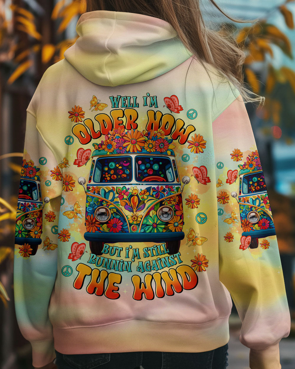RUNNING AGAINST THE WIND BUS TIE DYE  ALL OVER PRINT - TLTR1501252