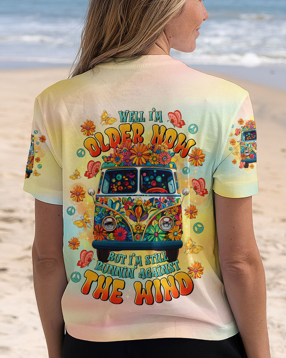 RUNNING AGAINST THE WIND BUS TIE DYE  ALL OVER PRINT - TLTR1501252