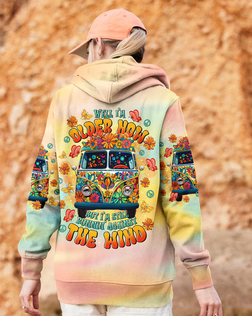 RUNNING AGAINST THE WIND BUS TIE DYE  ALL OVER PRINT - TLTR1501252