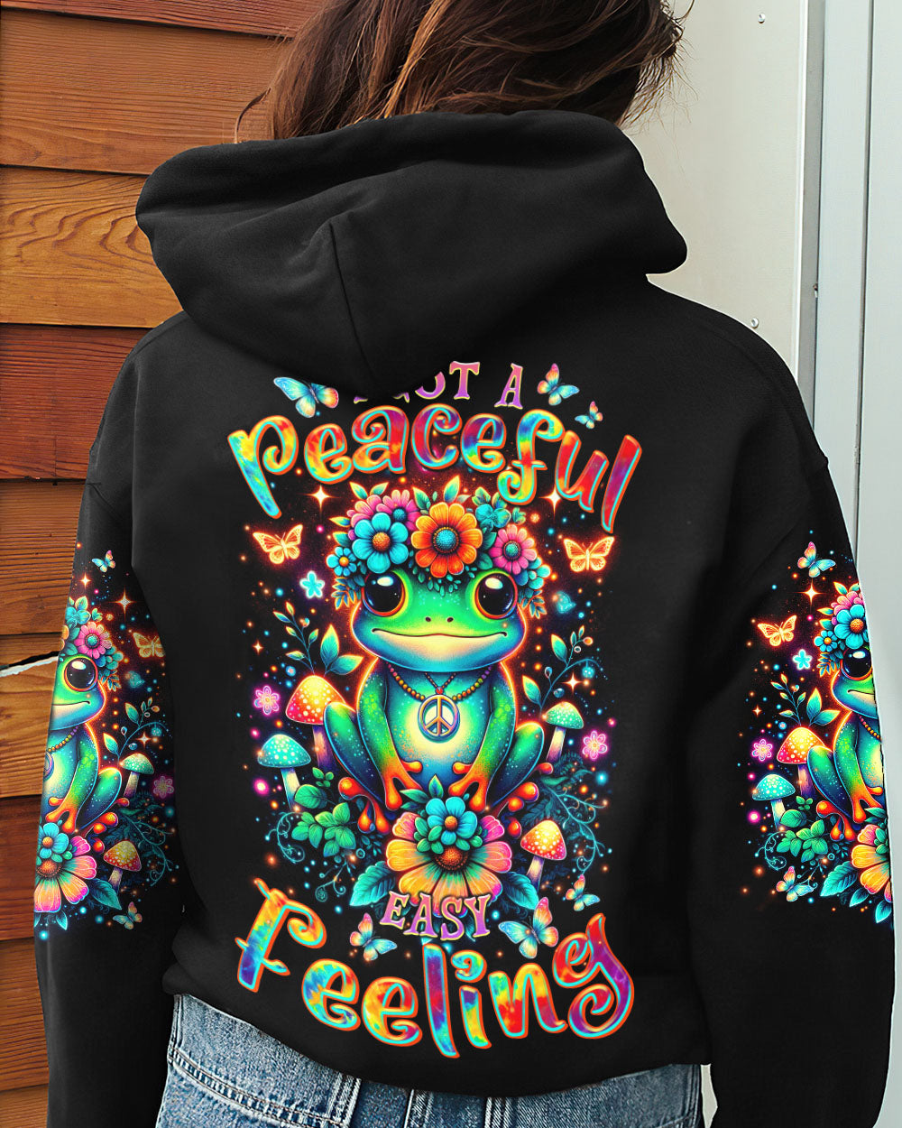 I GOT A PEACEFUL FROG ALL OVER PRINT - TLTR1502245