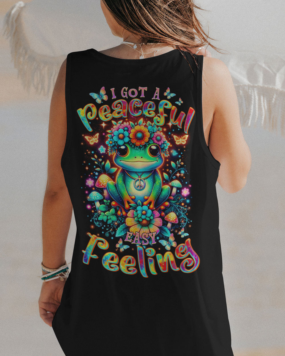 I GOT A PEACEFUL FROG ALL OVER PRINT - TLTR1502245