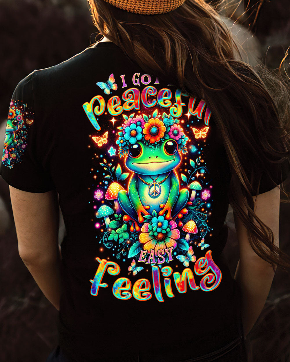 I GOT A PEACEFUL FROG ALL OVER PRINT - TLTR1502245