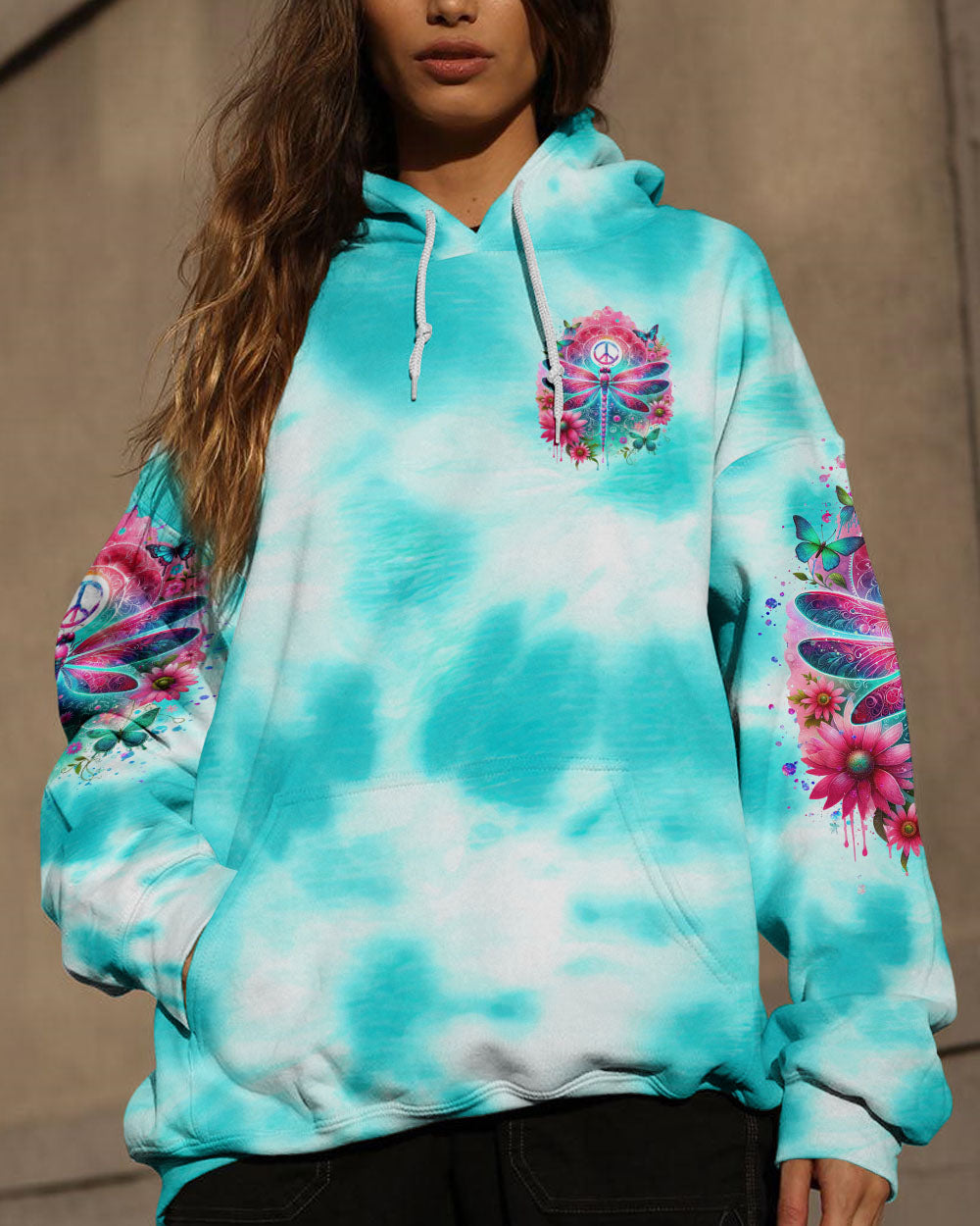 BE YOU THE WORLD WILL ADJUST DRAGONFLY ALL OVER PRINT - TLTR1512233