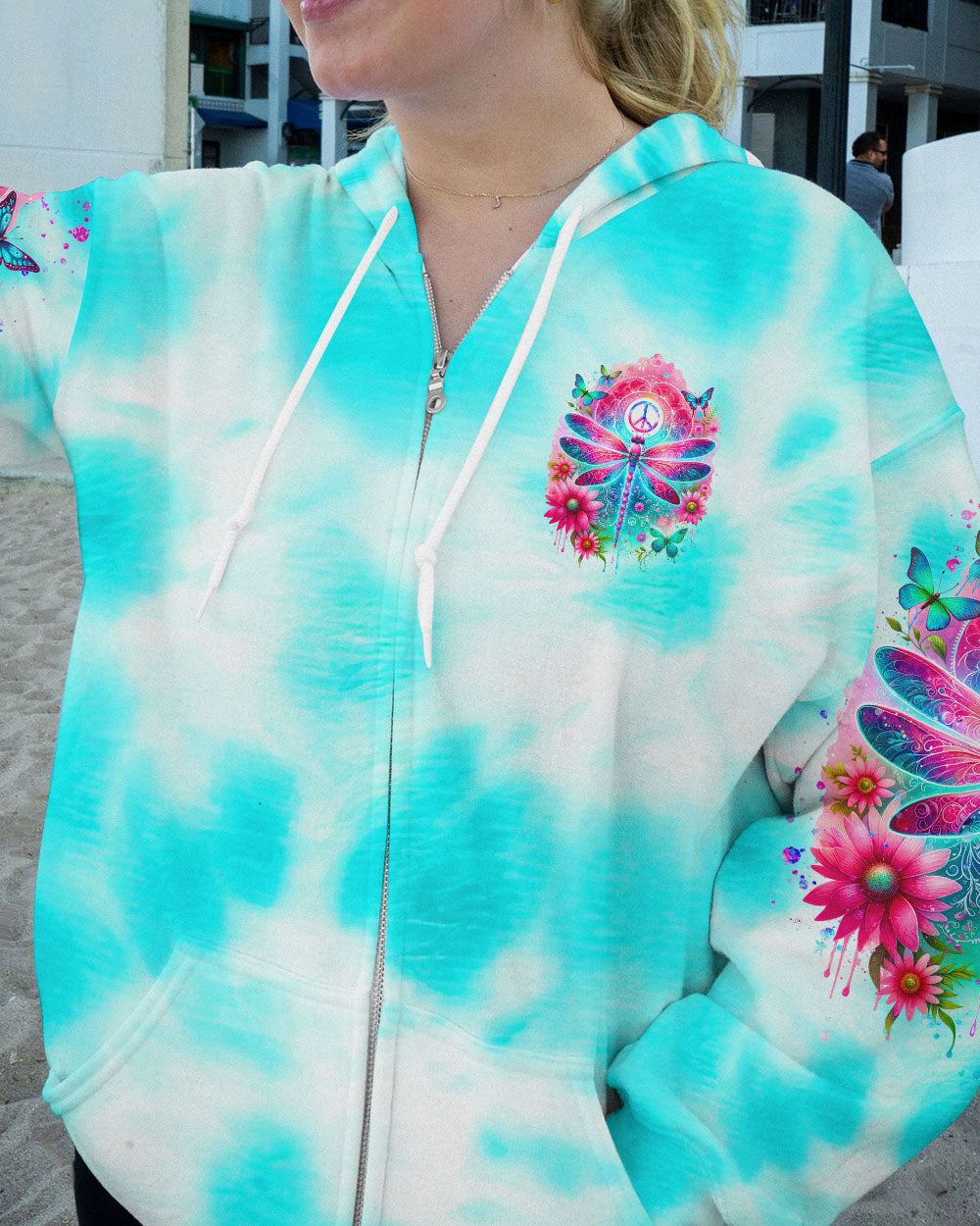 BE YOU THE WORLD WILL ADJUST DRAGONFLY ALL OVER PRINT - TLTR1512233