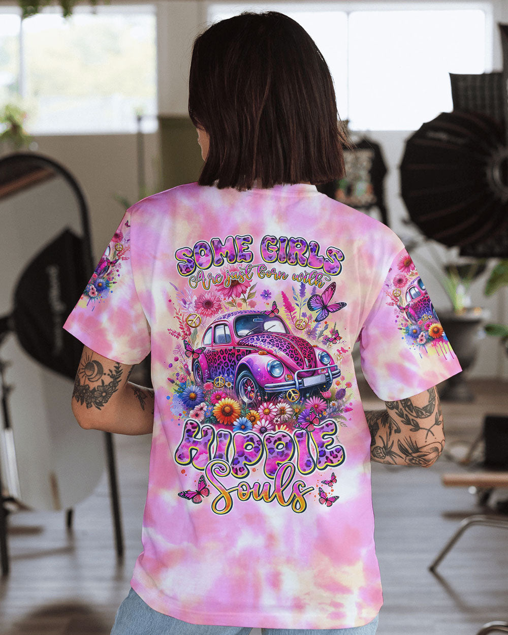 SOME GIRLS ARE JUST BORN LEOPARD CAR ALL OVER PRINT - TLTR1601241