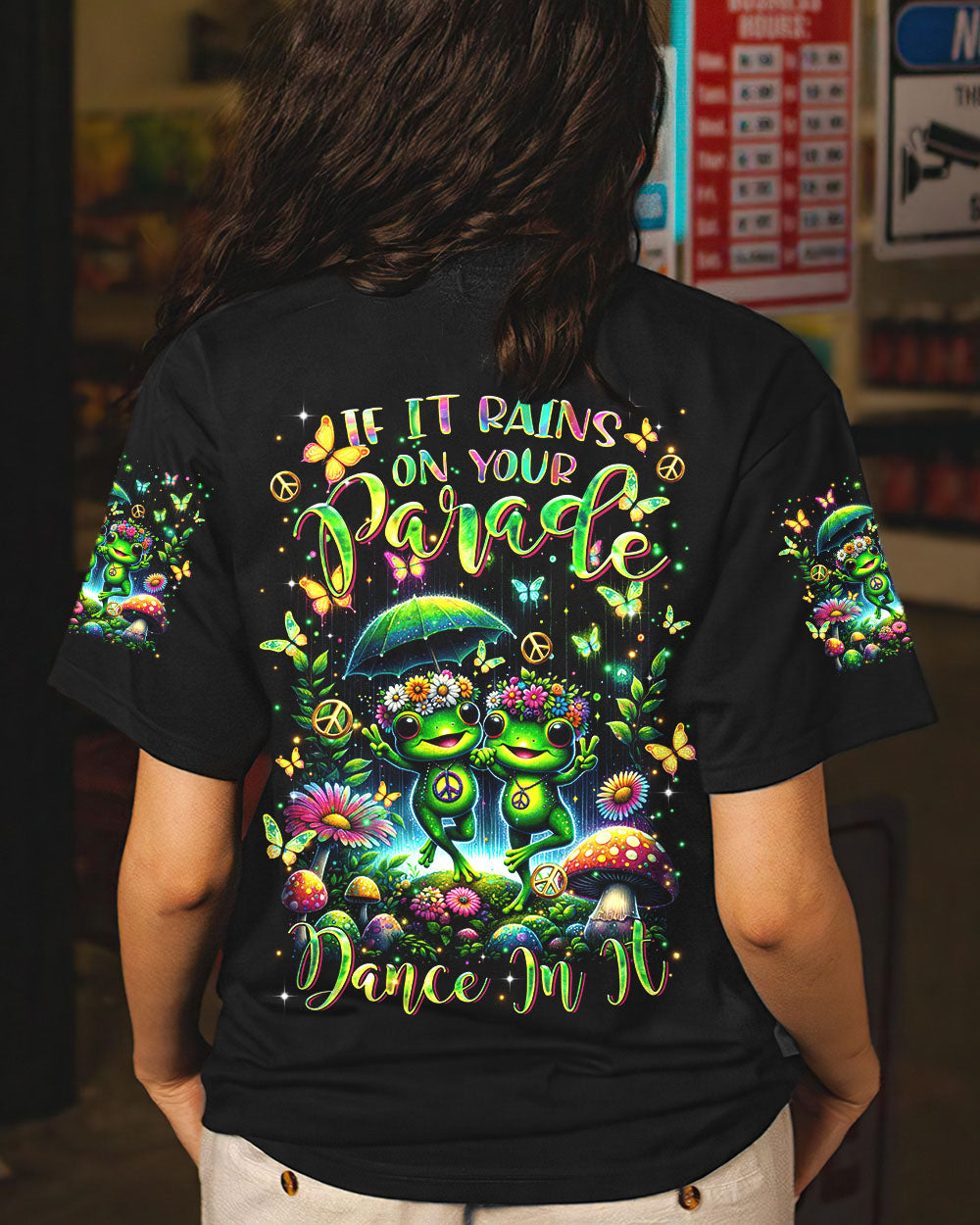 DANCE IN IT FROG ALL OVER PRINT - TLTR1603244