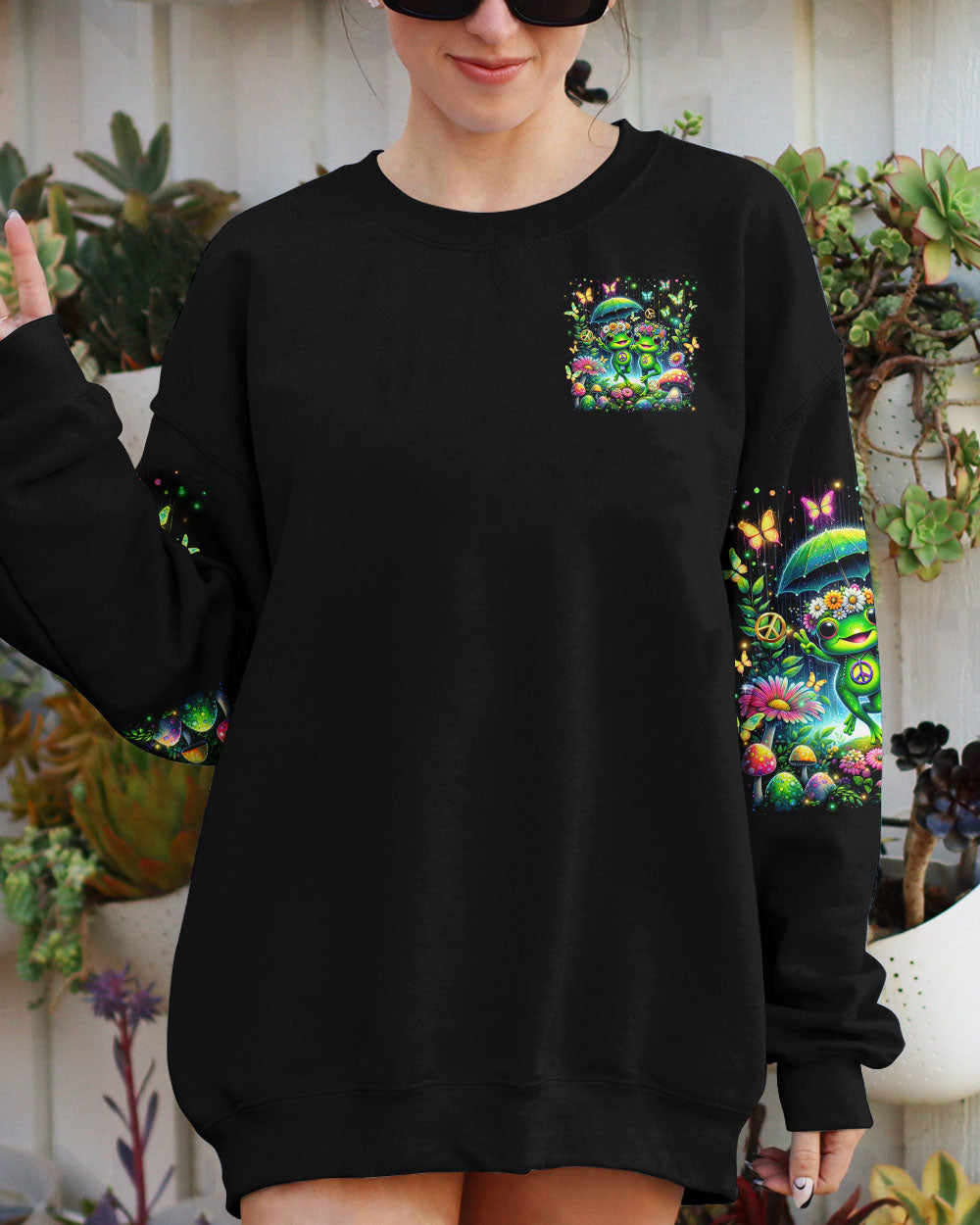 DANCE IN IT FROG ALL OVER PRINT - TLTR1603244