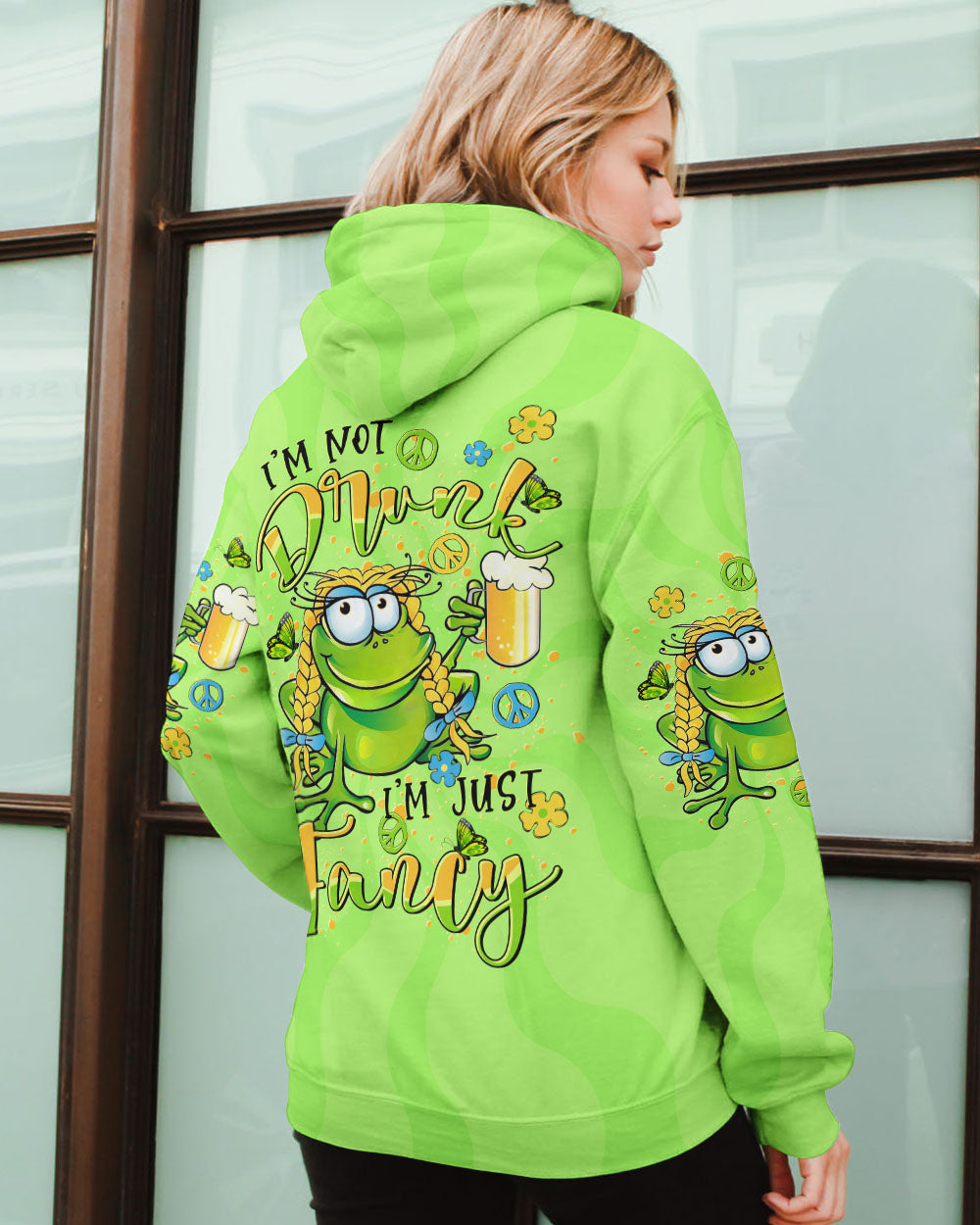 I'M JUST FANCY FROG ALL OVER PRINT - TLTR1607243