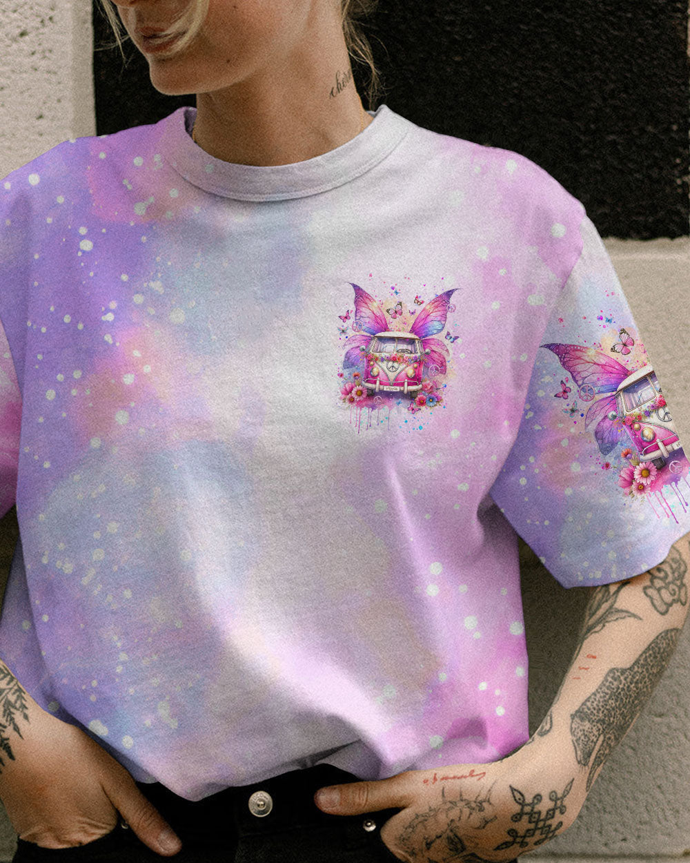 WHISPER WORDS OF WISDOM CAR WINGS ALL OVER PRINT - TLTR1612232